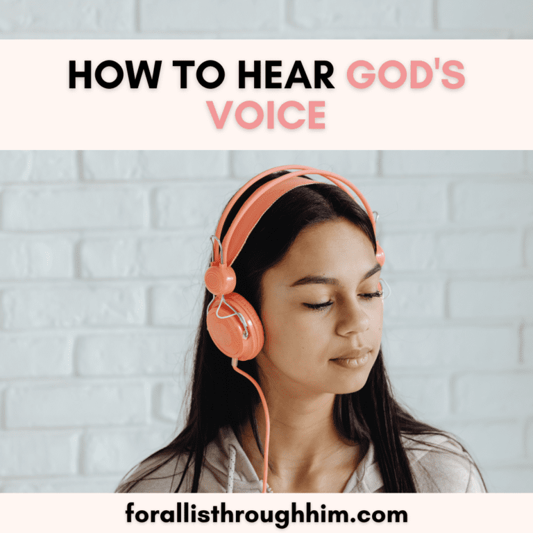 HOW TO HEAR GOD’S VOICE