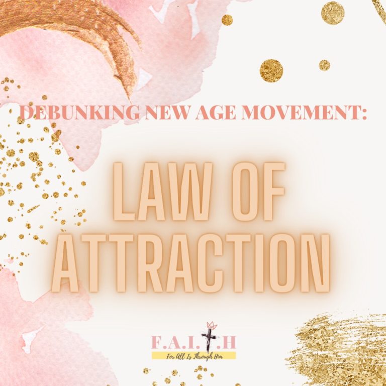 STUDY SUNDAY: DEBUNKING LAW OF ATTRACTION