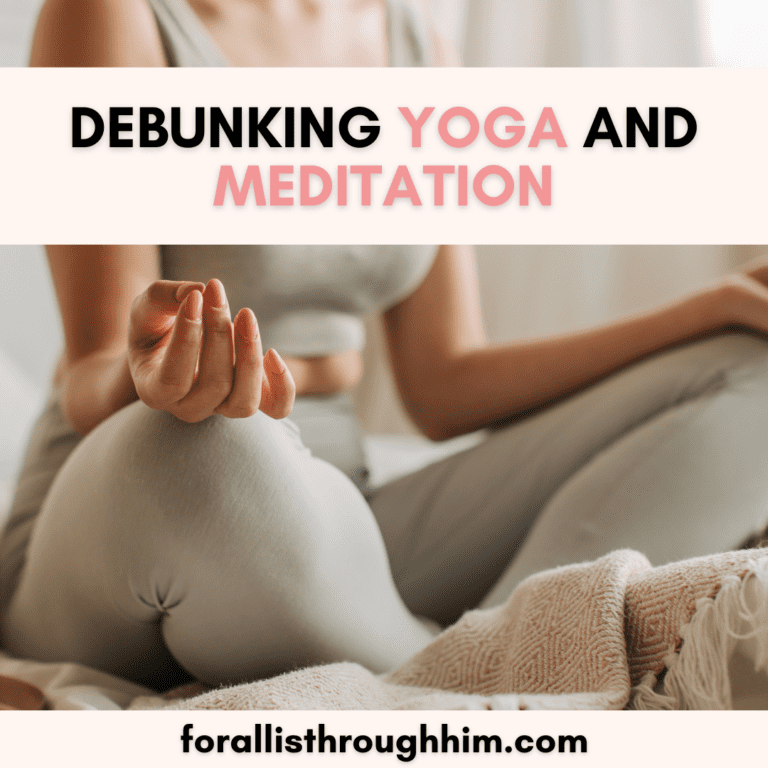 DEBUNKING YOGA AND MEDITATION