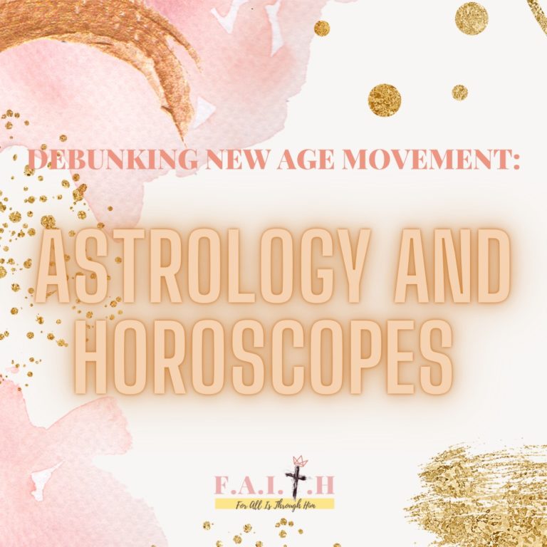 STUDY SUNDAY: DEBUNKING ASTROLOGY AND HOROSCOPES