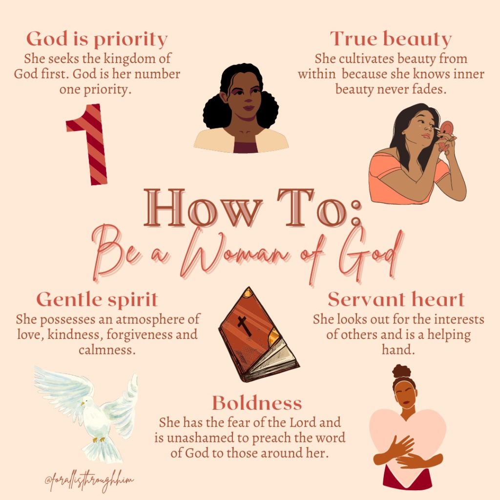 How To Be A Woman Of God - For All Is Through Him