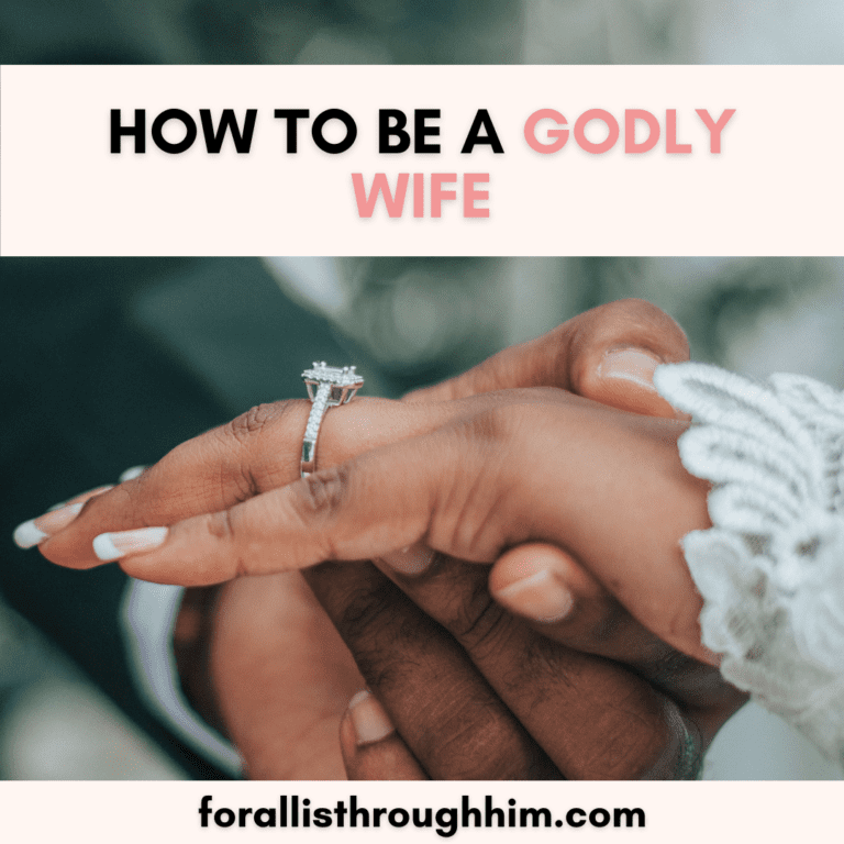 HOW TO BE A GODLY WIFE