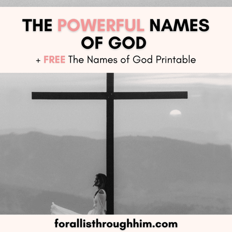 THE POWERFUL NAMES OF GOD | Free Printable