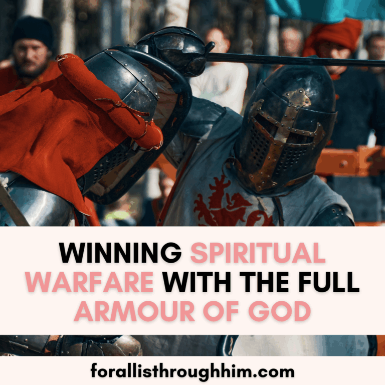 WINNING SPIRITUAL WARFARE WITH THE FULL ARMOUR OF GOD